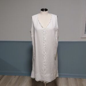 J. Jill Pure White Dress